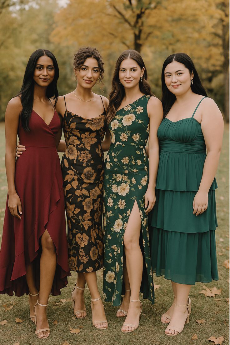 Earth tone dress