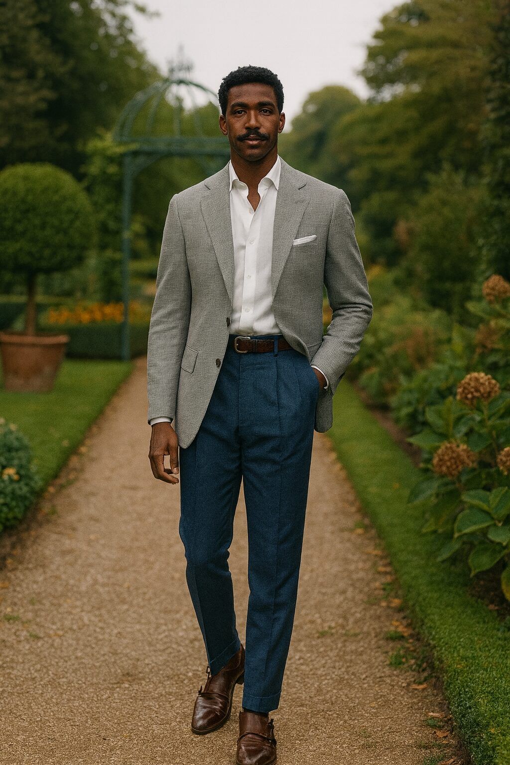 Outdoor wedding attire